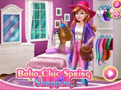 խաղ Boho Chic Spring Shopping