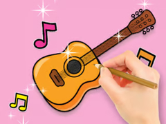 խաղ Coloring Book: Star Guitar