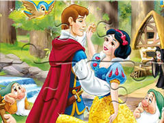 խաղ Jigsaw Puzzle: Snow White Dancing
