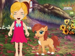 խաղ Leene And Pony Escape