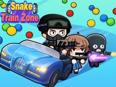 խաղ Snake Train Zone