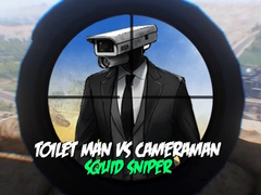 խաղ Toilet Man vs Cameraman Squid Sniper