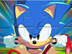 խաղ Jigsaw Puzzle: Sonic Rush