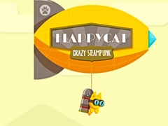 խաղ FlappyCat Crazy Steampunk