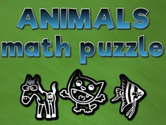 խաղ Animals Math Puzzles