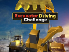 խաղ Excavator Driving Challenge