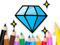 խաղ Coloring Book: Shining-Diamond