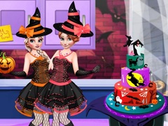 խաղ Halloween Party Cake