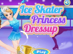 խաղ Ice Skater Princess Dressup