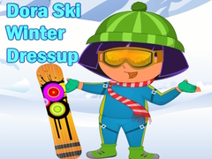 խաղ Dora Ski Winter Dressup