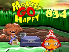 խաղ Monkey Go Happy Stage 834