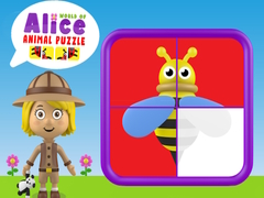 խաղ World of Alice Animals Puzzle