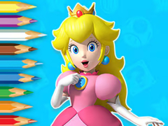 խաղ Coloring Book: Young Princess Peach