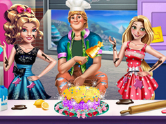 խաղ Sisters Cakes Battle