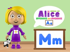 խաղ World of Alice Uppercase and Lowercase