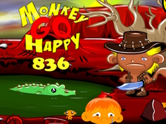 խաղ Monkey Go Happy Stage 836