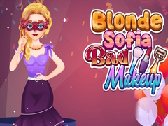 խաղ Blonde Sofia Bad Makeup