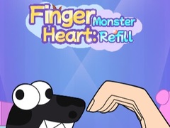 խաղ Finger Heart: Monster Refill 