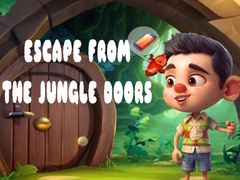 խաղ Escape from the Jungle Doors