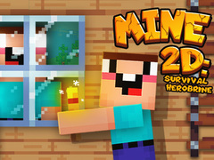 խաղ Mine 2D Survival Herobrine