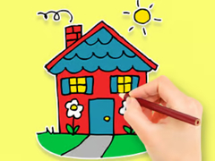 խաղ Coloring Book: Dream House