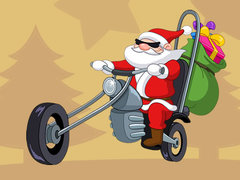 խաղ Santa Driver Coloring Book