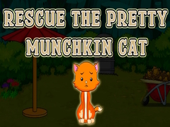խաղ Rescue The Pretty Munchkin Cat