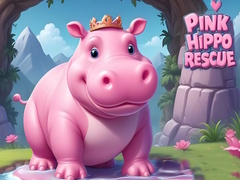 խաղ Pink Hippo Rescue