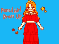 խաղ Pencil Girl Dress Up