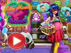 խաղ Lady Mommy Goes Shopping