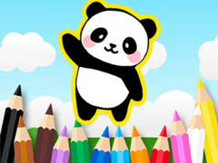 խաղ Coloring Book: Cute Panda