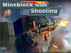 խաղ Mineblock Gun Shooting