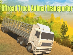խաղ Offroad Truck Animal Transporter