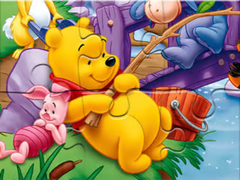 խաղ Jigsaw Puzzle: Winnie Fishing