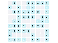 խաղ Simple Sudoku