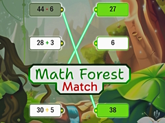խաղ Math Forest Match