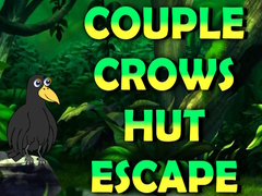 խաղ Couple Crows Hut Escape