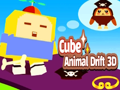 խաղ Cube Animal Drift 3D