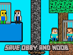 խաղ Save Obby and Noob Two-players