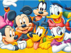խաղ Jigsaw Puzzle: Mickey Mouse