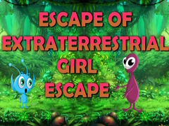 խաղ Escape Of Extraterrestrial Girl Escape