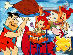 խաղ Jigsaw Puzzle: The Flintstones