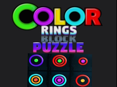 խաղ Color Rings Block Puzzle