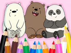 խաղ Coloring Book: We Three Bears