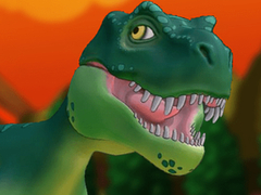 խաղ Dino Run: Lava