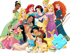 խաղ Jigsaw Puzzle: Disney Princess