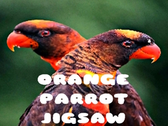 խաղ Orange Parrot Jigsaw