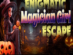 խաղ Enigmatic Magician Girl Escape