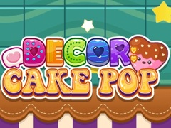 խաղ Decor: Cake Pop