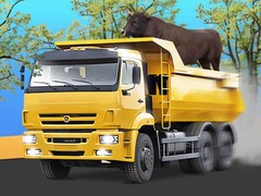 խաղ Animal Transporter Truck
